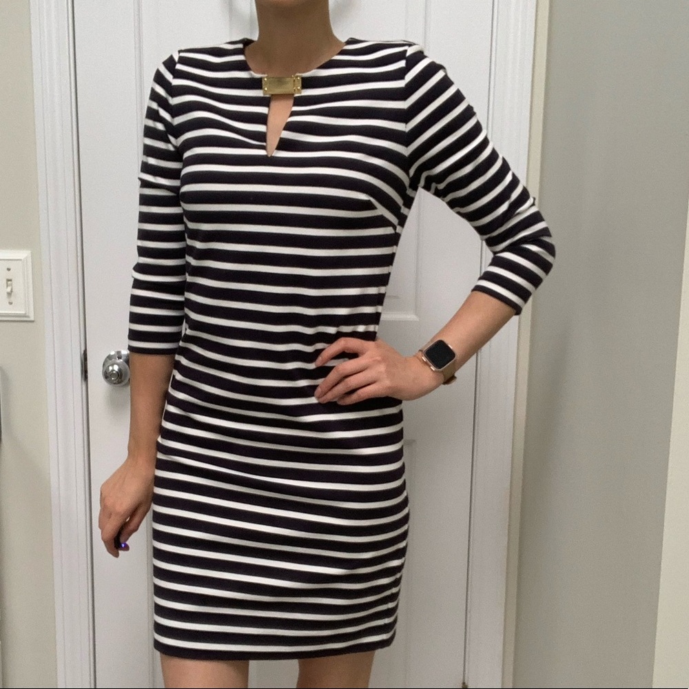 NWOT Michael Kors Striped Dress